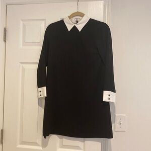 ALICE + OLIVIA (rare) black long sleeve dress